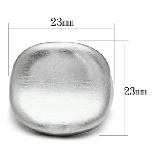 MALO2435 - Rhodium+Brushed Brass Ring with No Stone