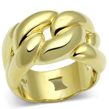 MALO2491 - Gold Brass Ring with No Stone