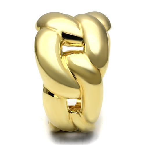 MALO2491 - Gold Brass Ring with No Stone
