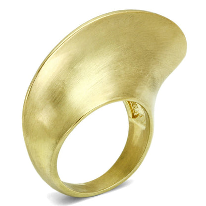 MALO2539 - Gold & Brush Brass Ring with No Stone