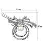 MALO2938 - Imitation Rhodium White Metal Brooches with Synthetic Pearl in White