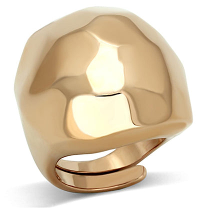 MALO3013 - Rose Gold Brass Ring with No Stone