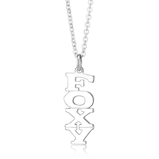 MALO337 - Silver Brass Pendant with No Stone