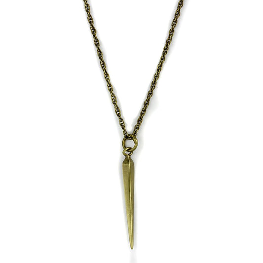 MALO3707 - Antique Copper Brass Chain Pendant with No Stone