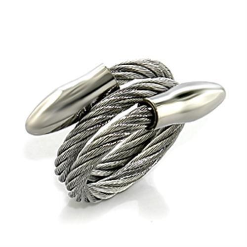 MALO393 -  Stainless Steel Ring with No Stone