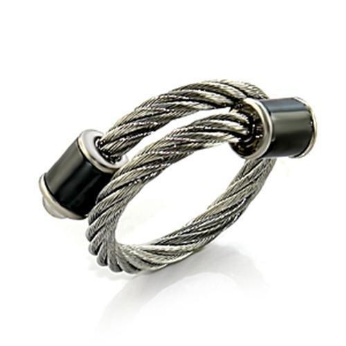 MALO394 -  Stainless Steel Ring with No Stone