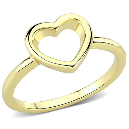 MALO3985 - Flash Gold Brass Ring with No Stone