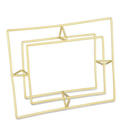 MALO4228 - Matte Gold Brass Bangle with No Stone