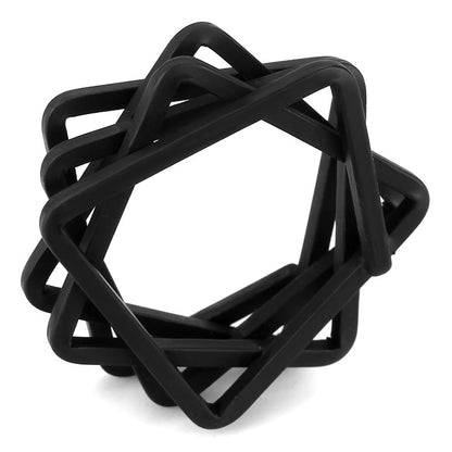 MALO4235 - Ruthenium Brass Ring with No Stone