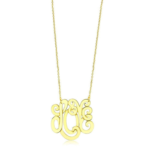 MALO4690 - Rhodium Brass Necklace with No Stone