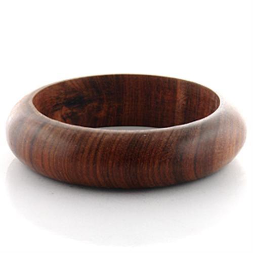 MALO751 -  Wood Bangle with No Stone