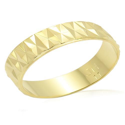 MALO981 - Gold Brass Ring with No Stone