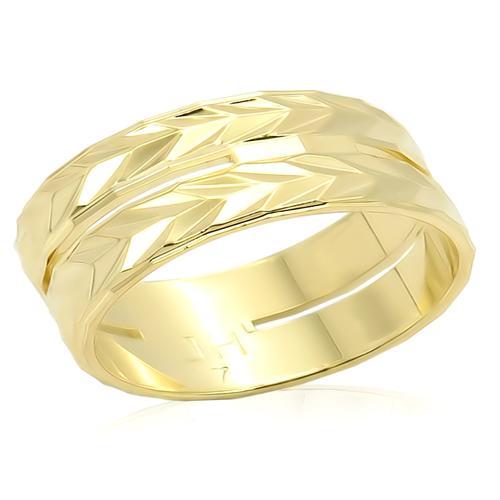 MALO985 - Gold Brass Ring with No Stone