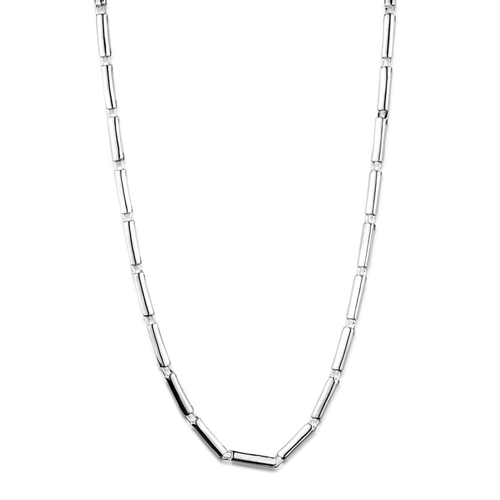 MALOS875 - Silver 925 Sterling Silver Necklace with No Stone