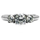 MATK004 - High polished (no plating) Stainless Steel Ring with AAA Grade CZ  in Clear