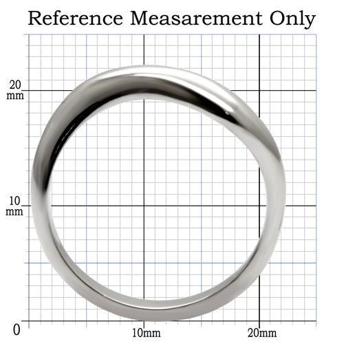 MATK031 - High polished (no plating) Stainless Steel Ring with No Stone