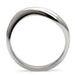 MATK031 - High polished (no plating) Stainless Steel Ring with No Stone