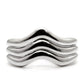 MATK032 - High polished (no plating) Stainless Steel Ring with No Stone
