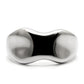 MATK033 - High polished (no plating) Stainless Steel Ring with No Stone