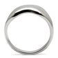 MATK033 - High polished (no plating) Stainless Steel Ring with No Stone