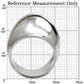 MATK036 - High polished (no plating) Stainless Steel Ring with No Stone