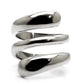 MATK037 - High polished (no plating) Stainless Steel Ring with No Stone