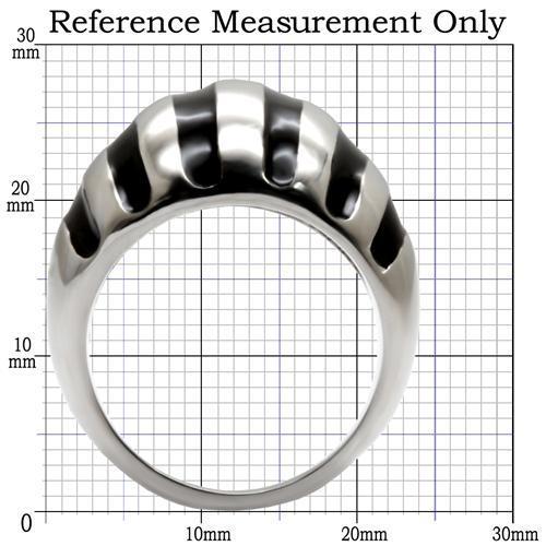 MATK038 - High polished (no plating) Stainless Steel Ring with No Stone