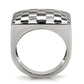 MATK040 - High polished (no plating) Stainless Steel Ring with No Stone