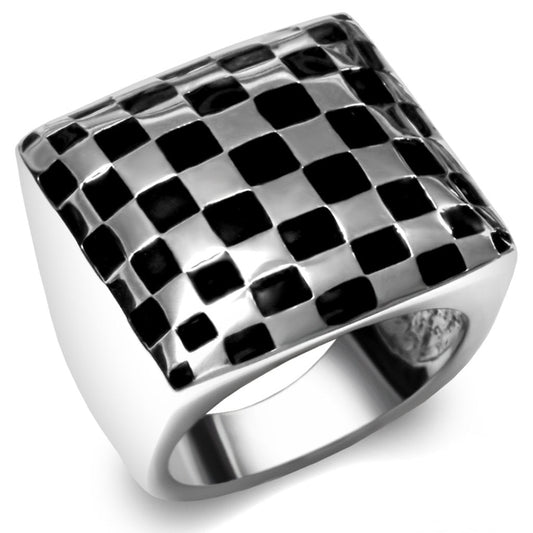 MATK040 - High polished (no plating) Stainless Steel Ring with No Stone
