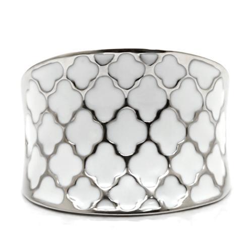 MATK041 - High polished (no plating) Stainless Steel Ring with No Stone