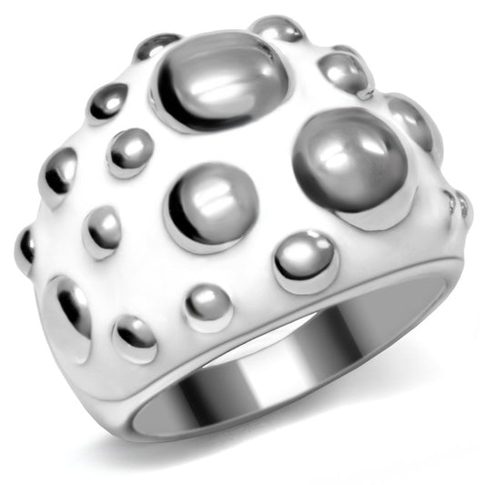MATK042 - High polished (no plating) Stainless Steel Ring with No Stone