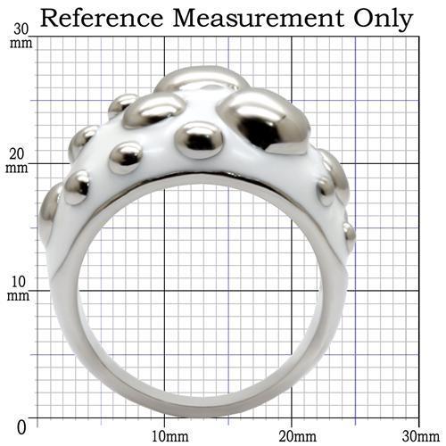 MATK042 - High polished (no plating) Stainless Steel Ring with No Stone