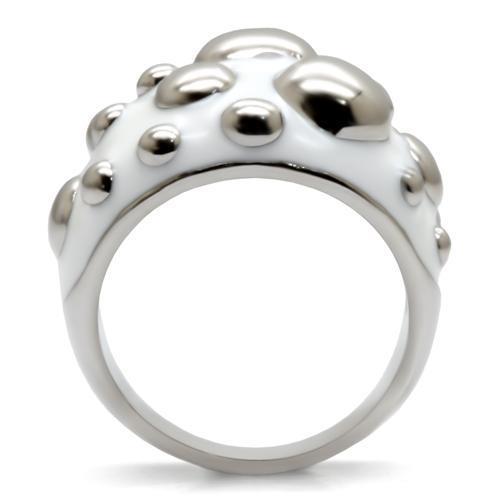 MATK042 - High polished (no plating) Stainless Steel Ring with No Stone
