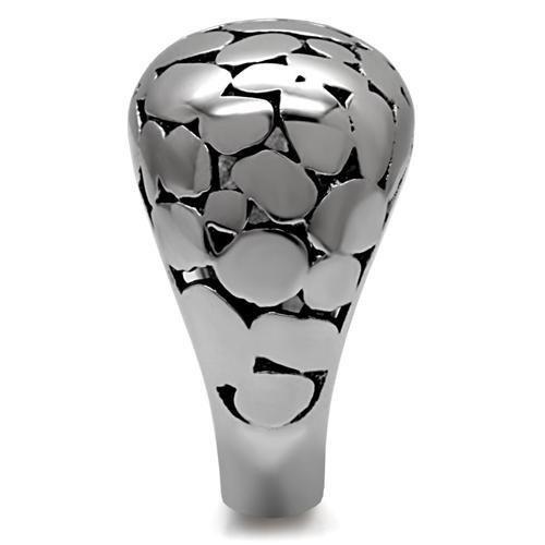 MATK048 - High polished (no plating) Stainless Steel Ring with No Stone