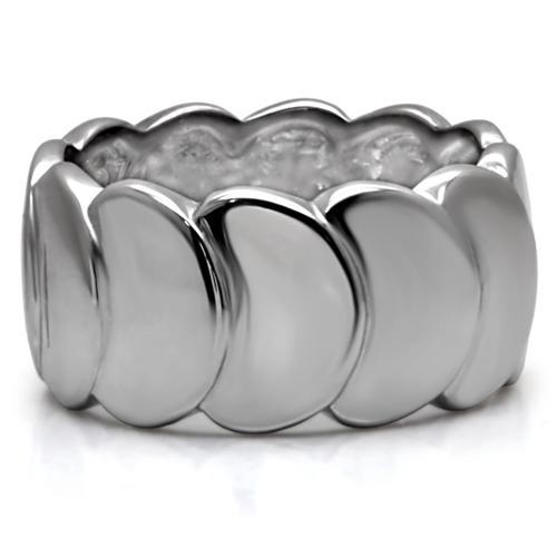 MATK049 - High polished (no plating) Stainless Steel Ring with No Stone