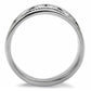 MATK052 - High polished (no plating) Stainless Steel Ring with No Stone