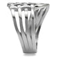 MATK054 - High polished (no plating) Stainless Steel Ring with No Stone