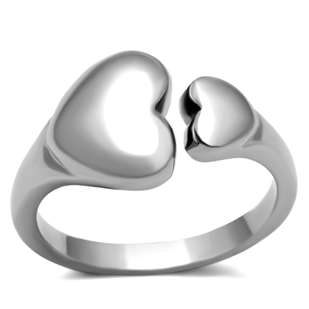 MATK1000 - High polished (no plating) Stainless Steel Ring with No Stone