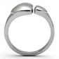 MATK1000 - High polished (no plating) Stainless Steel Ring with No Stone