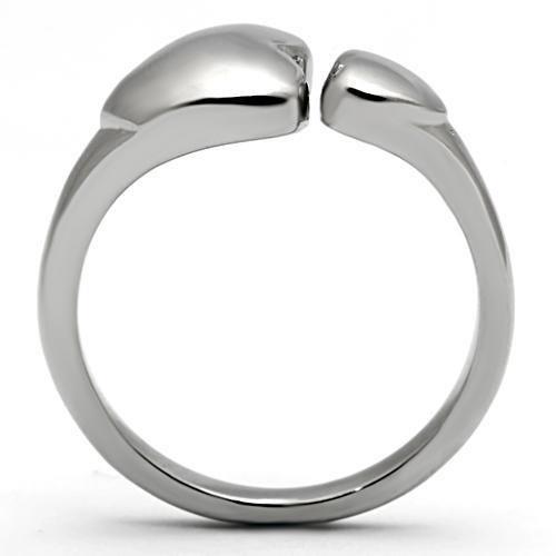 MATK1000 - High polished (no plating) Stainless Steel Ring with No Stone