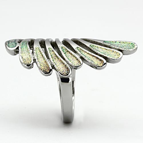 MATK1001 - High polished (no plating) Stainless Steel Ring with No Stone