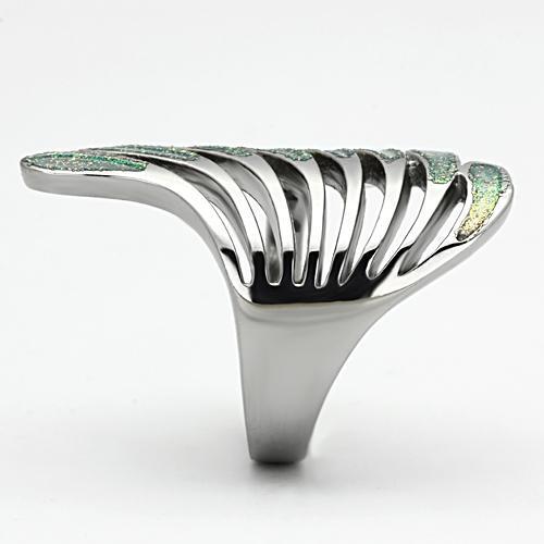 MATK1001 - High polished (no plating) Stainless Steel Ring with No Stone