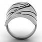 MATK1010 - High polished (no plating) Stainless Steel Ring with No Stone