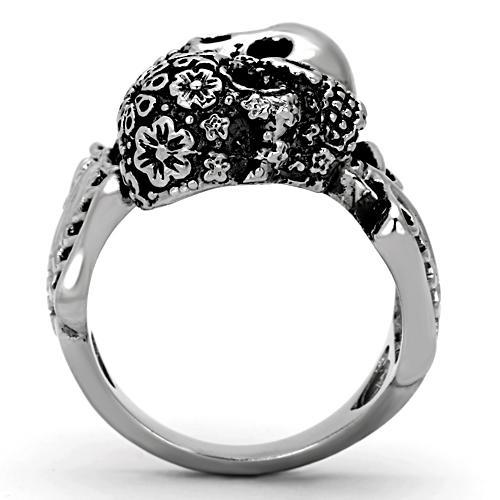 MATK1039 - High polished (no plating) Stainless Steel Ring with No Stone