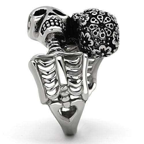 MATK1039 - High polished (no plating) Stainless Steel Ring with No Stone