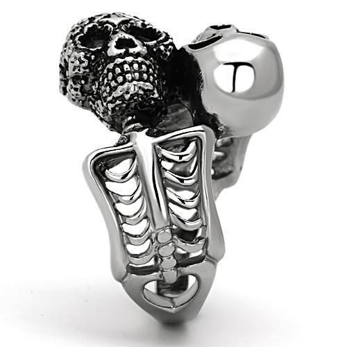 MATK1039 - High polished (no plating) Stainless Steel Ring with No Stone
