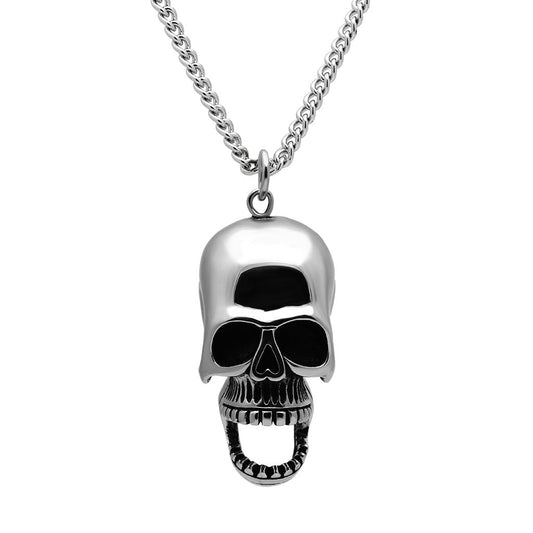 MATK1047 - High polished (no plating) Stainless Steel Pendant with No Stone