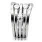 MATK106 - High polished (no plating) Stainless Steel Ring with No Stone