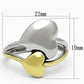 MATK1091 - Two-Tone IP Gold (Ion Plating) Stainless Steel Ring with No Stone
