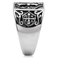 MATK127 - High polished (no plating) Stainless Steel Ring with No Stone